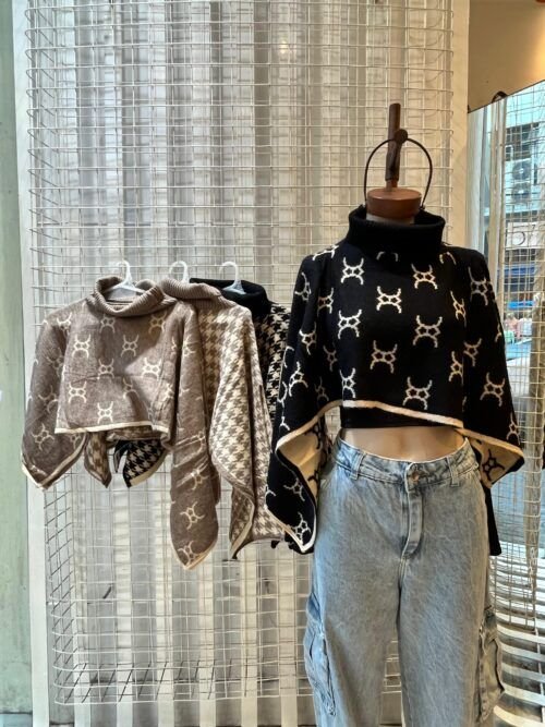 TI-001 Poncho frisado