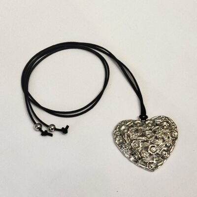 Choker Corazón Flores