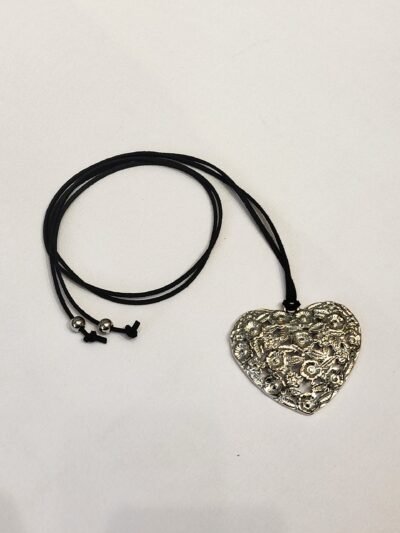 Choker Corazón Flores