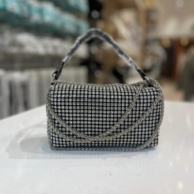 Cartera Rectangular Strass
