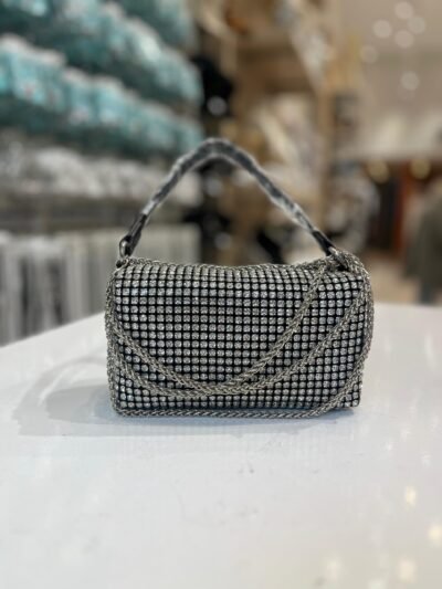 Cartera Rectangular Strass