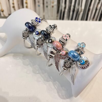 Pulsera Pandora Plata Ojo Turco