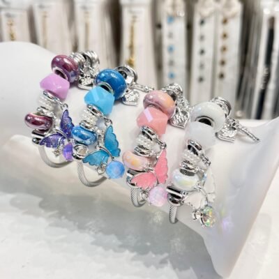 Pulsera Pandora Plata Mariposa Hada