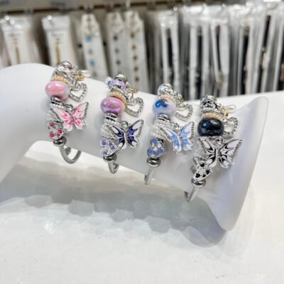 Pulsera Pandora Plata Mariposa