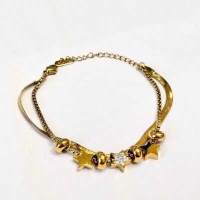 Pulsera Dorada Mini Estrella