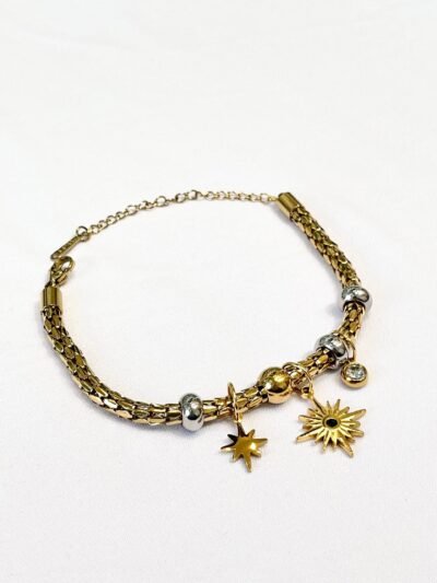 Pulsera Dorada Estrella
