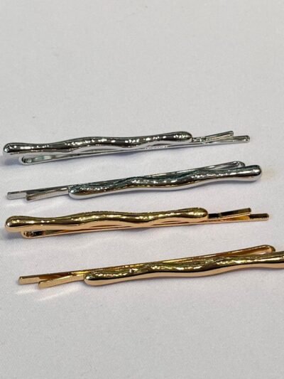 Hebillas Dobles Onduladas Larga