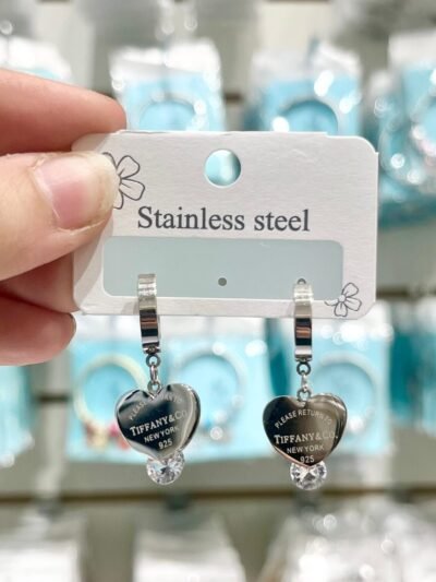 Aros Plata Corazón