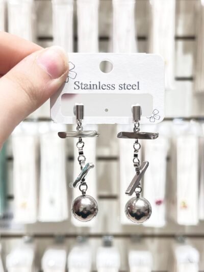 Aros Plata Dangle