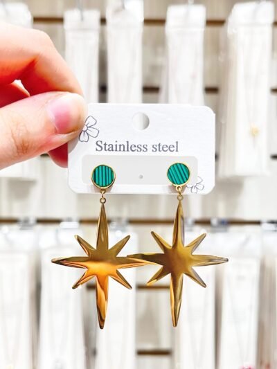 Aros Dorados Estrella