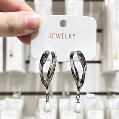 Aros Plata Perlas