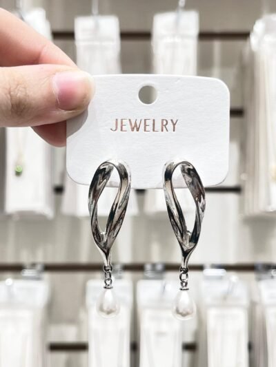 Aros Plata Perlas