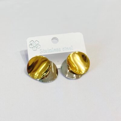 Aros Dorados Combinados Circulo