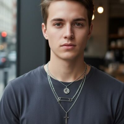 Collar Acero Egipcio