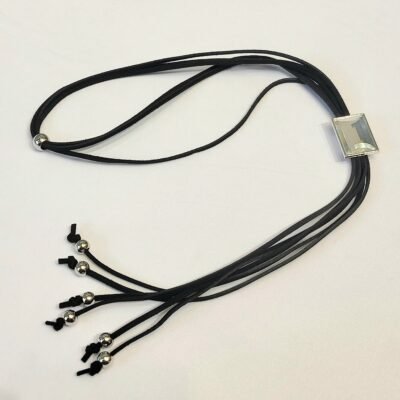 Collar Choker Rectángulo Diamante