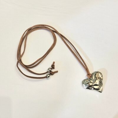 Choker Corazón tramado