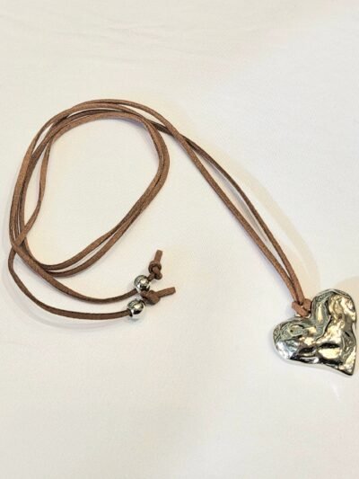 Choker Corazón tramado