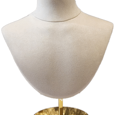 Torso para exhibir collares