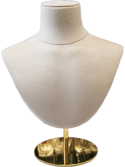 Torso para exhibir collares