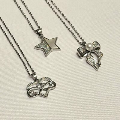 Collar Surtido Plateados