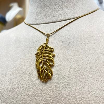 Collar Titanium Hoja