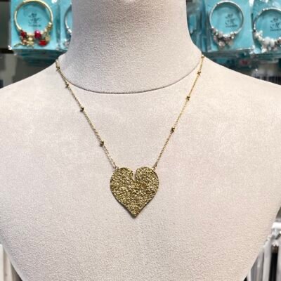 Collar Titanium Corazon