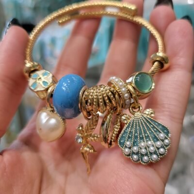 Pulsera con Chams  Mar TITANIUM