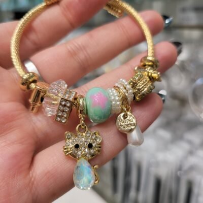 Pulsera con Chams CAT TITANIUM