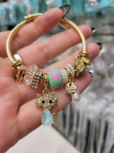 Pulsera con Chams CAT TITANIUM