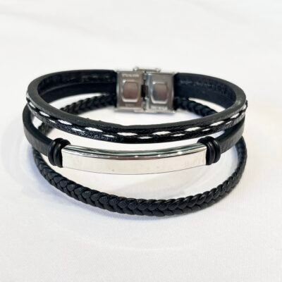 Pulsera Cuero triple