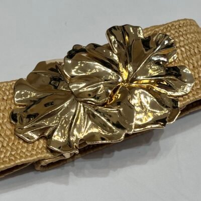 Cinturon Rafia Flor