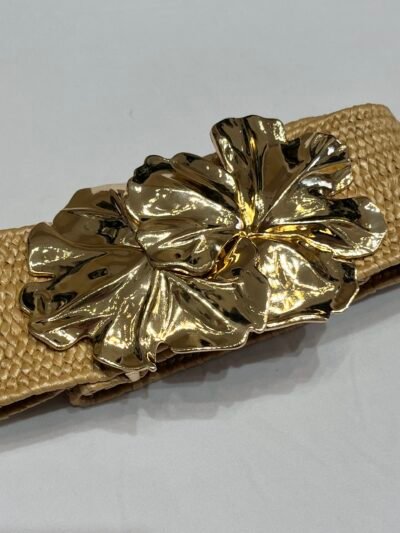 Cinturon Rafia Flor