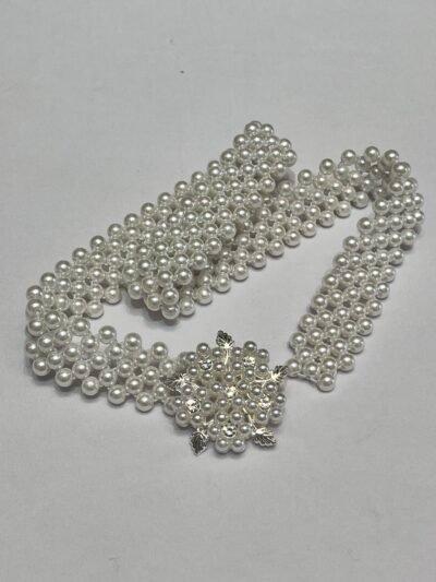 Cinturon Peralas Flor