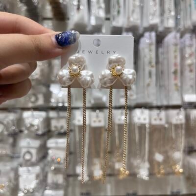 Aros Dorados Flores Cadena