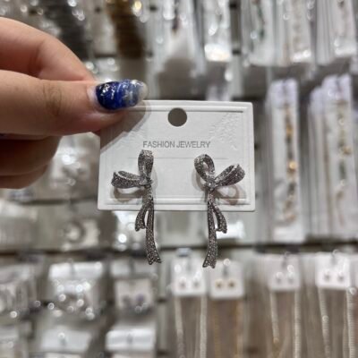 Aros Plateados Moños