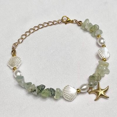 Pulsera Cuencas Mar Verde Coral