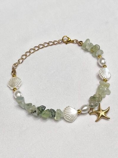 Pulsera Cuencas Mar Verde Coral
