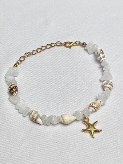 Pulsera Cuencas Mar Blanca Estrella