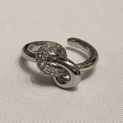 V25 07 Anillo Nudo Acero