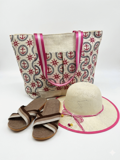 Set Playero Anclas y Estrellas