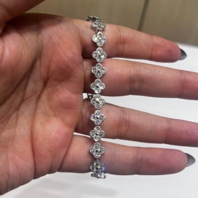 Pulsera Diamante Trebol