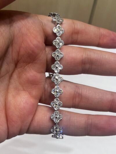 Pulsera Diamante Trebol