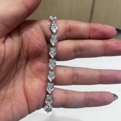 Pulsera Diamante Corazon