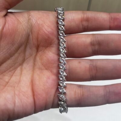Pulsera Diamante Hoja