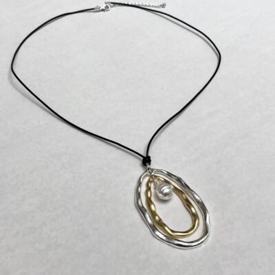 Collar largo Almeja Perla