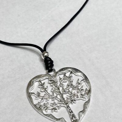 Collar largo Arbol de la vida Corazon