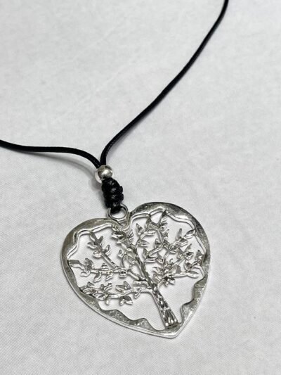 Collar largo Arbol de la vida Corazon