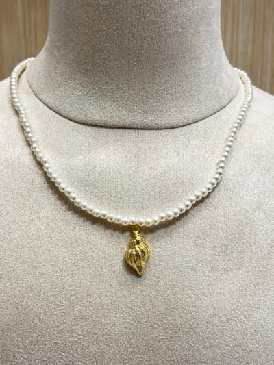 Collar Perla Coral