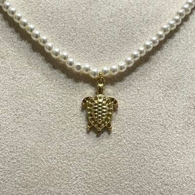 Collar Perla Tartuga
