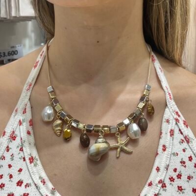 Collar Charms Oceano